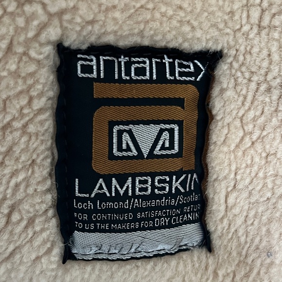 Vintage Lambskin penny lane suede shearling chocolate brown coat- medium - Picture 13 of 16